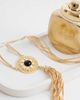 Reclaimed Vintage Reclaimed Vintage tassel longline pendant necklace in gold tone - 2