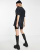 Reclaimed Vintage Reclaimed Vintage tattoo heart logo T-shirt in washed black - 2