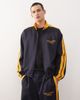 Reclaimed Vintage Reclaimed Vintage track jacket in navy with side stripes - part of a set - 1