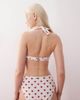 Reclaimed Vintage Reclaimed Vintage underwire bikini top with seam details in retro heart print-Multi - 3