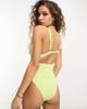 Reclaimed Vintage Reclaimed Vintage underwired swimsuit in gingham-Green - 2