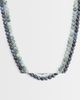 Reclaimed Vintage Reclaimed Vintage Unisex 2-pack beaded necklaces in blue-Multi - 1