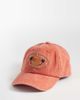 Reclaimed Vintage Reclaimed Vintage unisex cap with vacation print in washed orange - 1