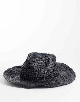 Reclaimed Vintage Reclaimed Vintage unisex cowboy hat in black