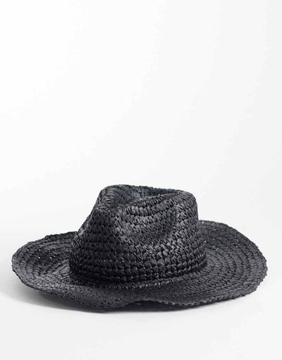 Reclaimed Vintage Reclaimed Vintage unisex cowboy hat in black