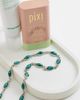 Reclaimed Vintage Reclaimed Vintage Unisex Faux Moss Agate Chain Link Necklace in Silver - 2