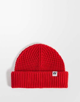 Reclaimed Vintage Reclaimed Vintage unisex fisherman beanie in red