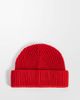 Reclaimed Vintage Reclaimed Vintage unisex fisherman beanie in red - 3