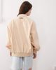 Reclaimed Vintage Reclaimed Vintage unisex lightweight harrington bomber jacket in stone-Neutral - 3