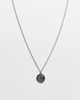 Reclaimed Vintage Reclaimed Vintage Unisex stainless steel waterproof St Christopher pendant necklace in burnished silver tone - 2