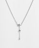 Reclaimed Vintage Reclaimed Vintage Unisex star pendant necklace in silver tone - 1