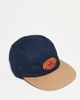 Reclaimed Vintage Reclaimed Vintage Unisex trucker cap with branding in navy blue-Multi - 1