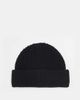 Reclaimed Vintage Reclaimed Vintage unisex waffle beanie in black - 3