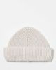 Reclaimed Vintage Reclaimed Vintage unisex waffle beanie in ecru-White - 3
