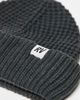 Reclaimed Vintage Reclaimed Vintage Unisex waffle knit beanie in charcoal-Gray - 2