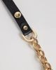 Reclaimed Vintage Reclaimed Vintage worn gold leather and chain mix bracelet - 2