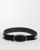 Reclaimed Vintage Reclaimed Vintage zebra print belt in black - 1