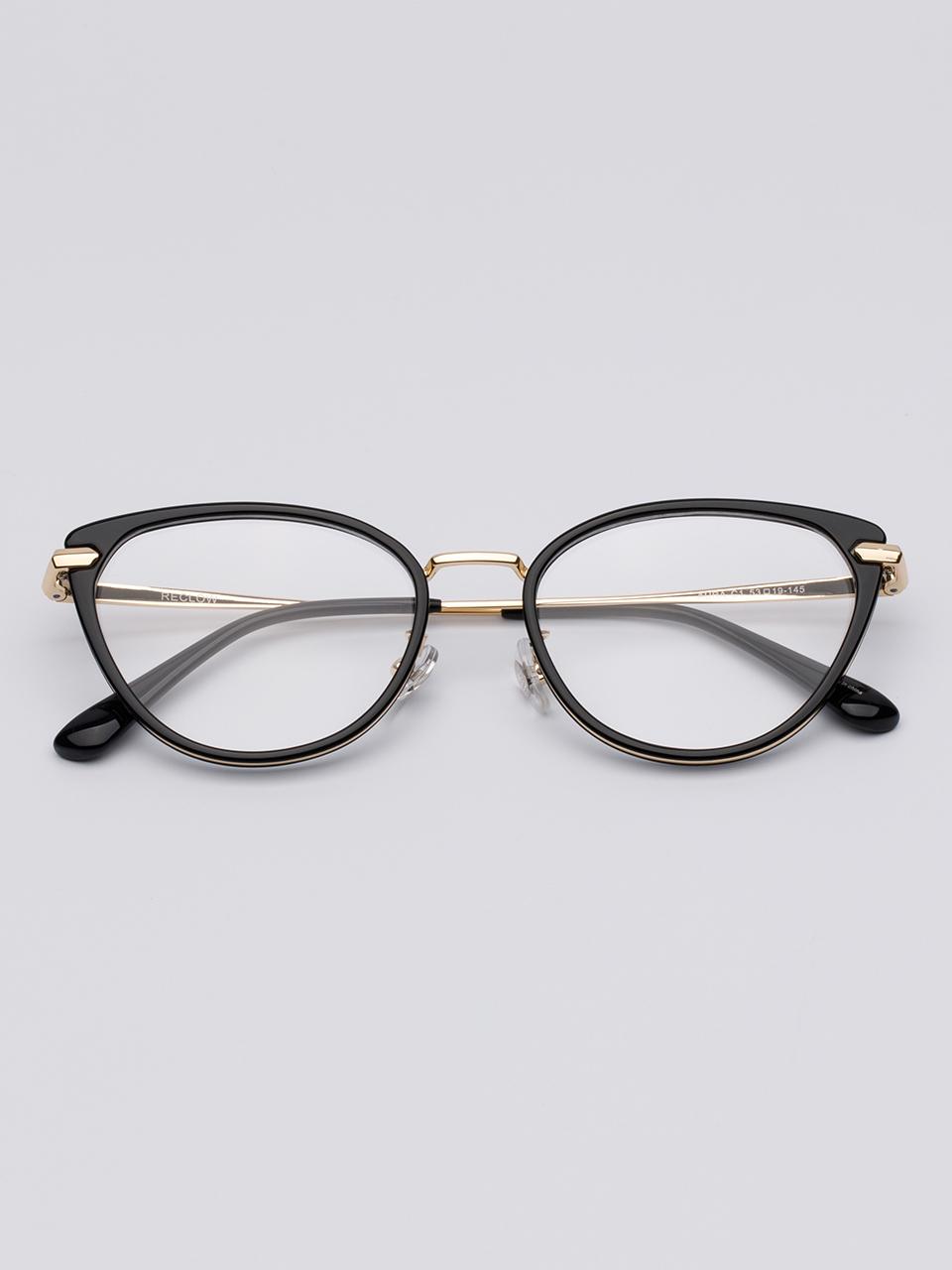 RECLOW Cat-Eye Lightweight Aura Glass [Black]