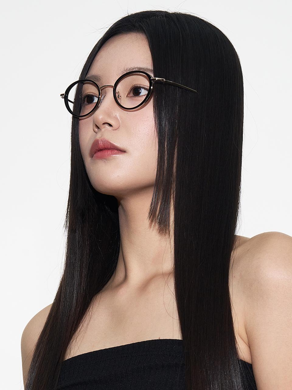 RECLOW Pantos Modern Lightweight Eyewear [Black Gold]