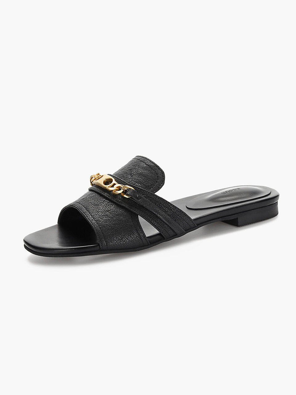 Recur,ecur Anello Signature Chain Comfy Slippers - Black