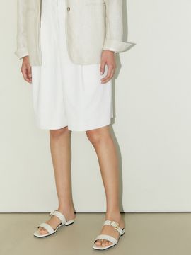 Recur,ecur Anello Signature Strap Sandals - Ecru
