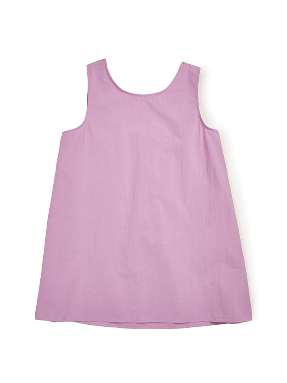 Recur,ecur Back Shirring Sleeveless Blouse_Pink