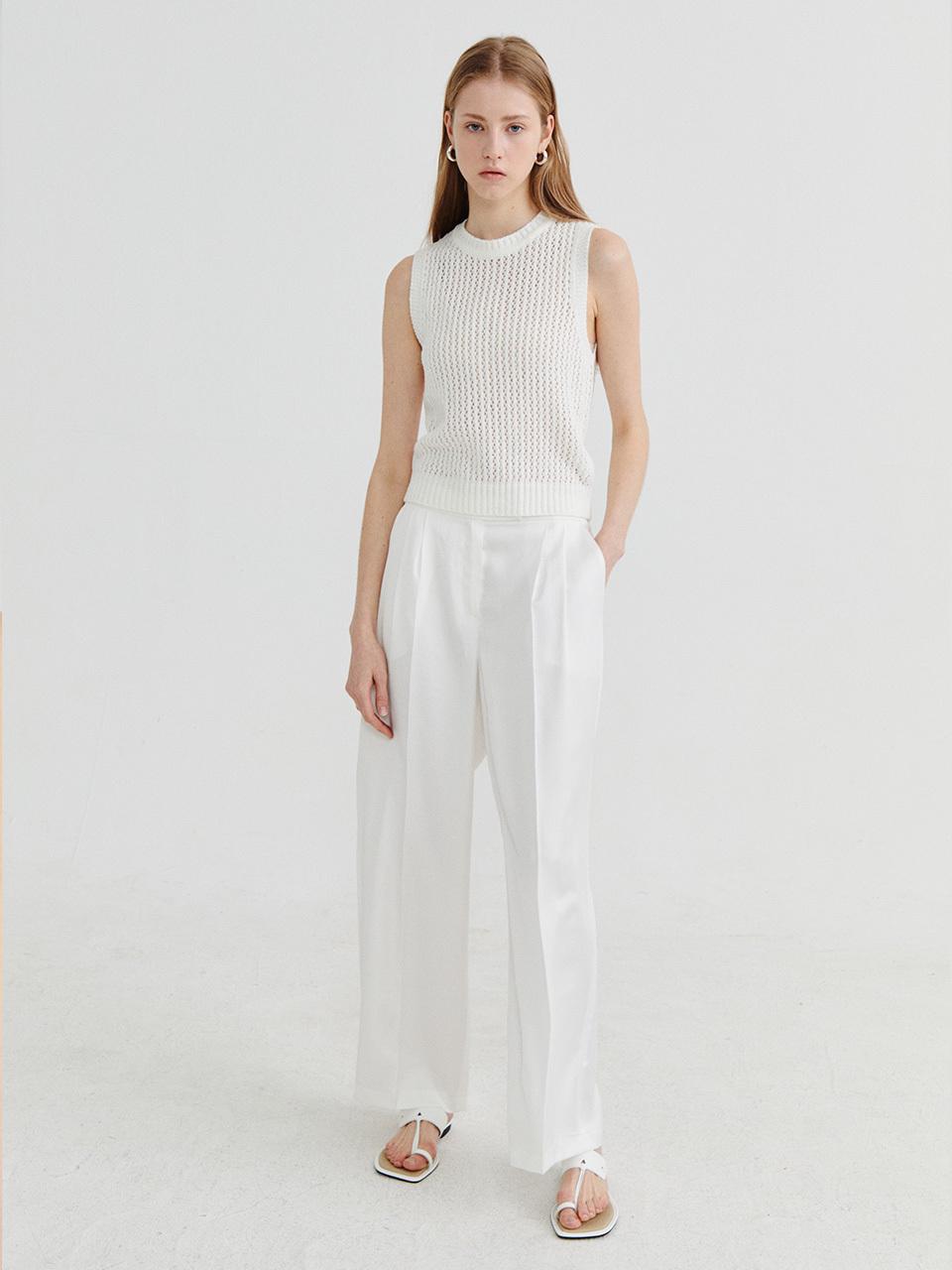 Recur,ecur Boucle Knit Vest
