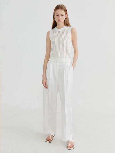 Recur,ecur Boucle Knit Vest