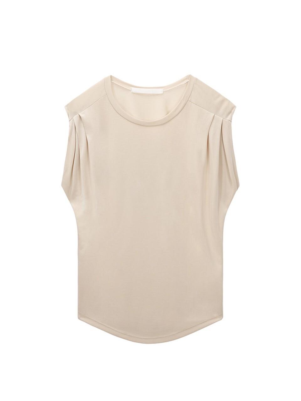 Recur,ecur Clip sleeveless_Beige