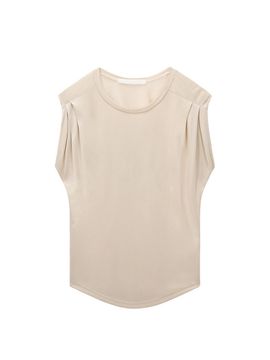 Recur,ecur Clip sleeveless_Beige