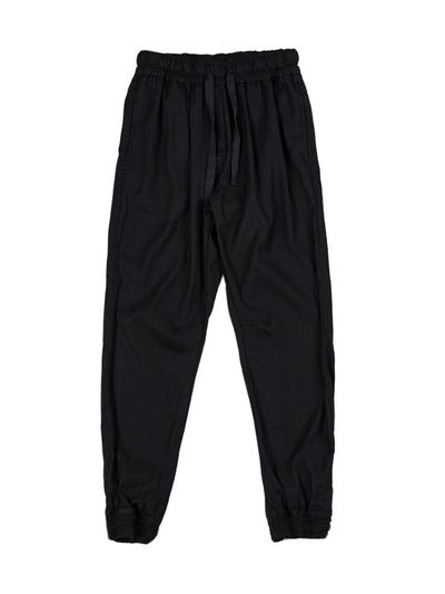 Recur,ecur Essential Linen Jogger Pants_Black
