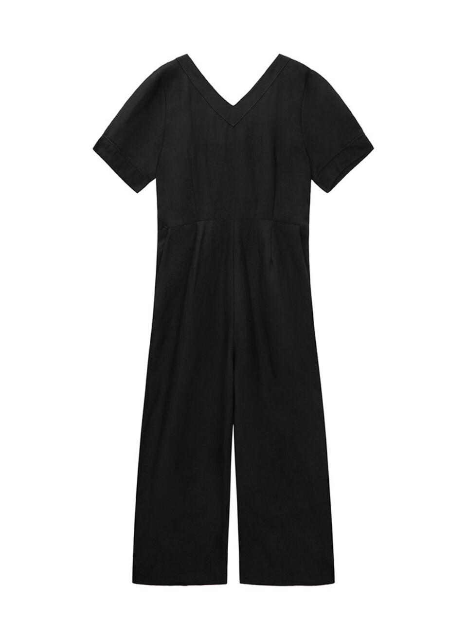 Recur,ecur Jay Jump-suit_Black