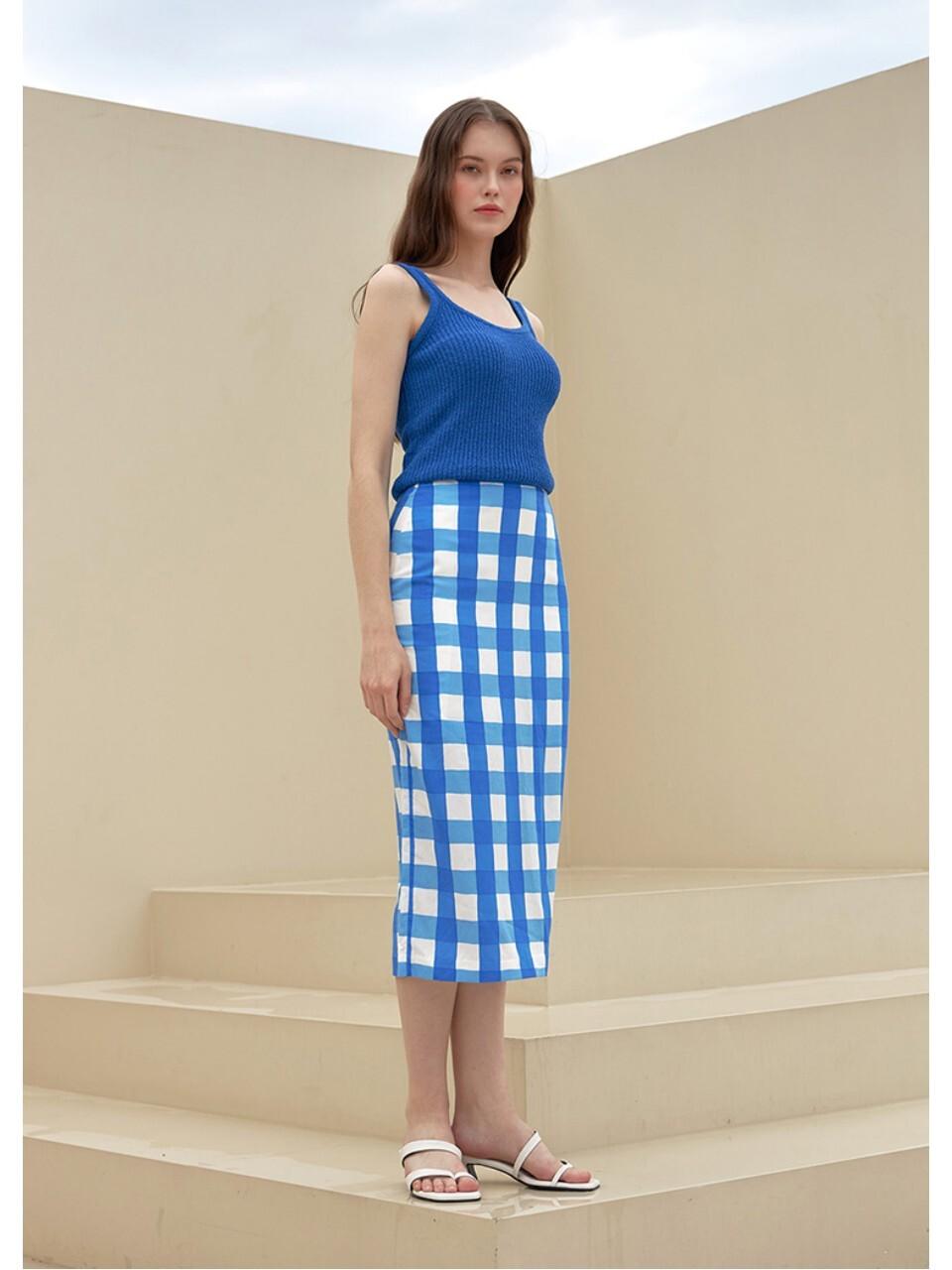 Recur,ecur Juicy Sleeveless Top_Blue