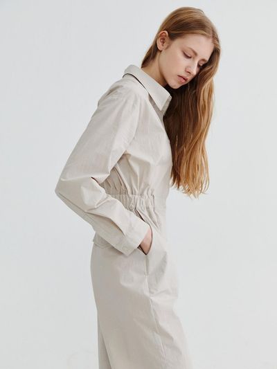 Recur,ecur Jump suit(ver2) Sand