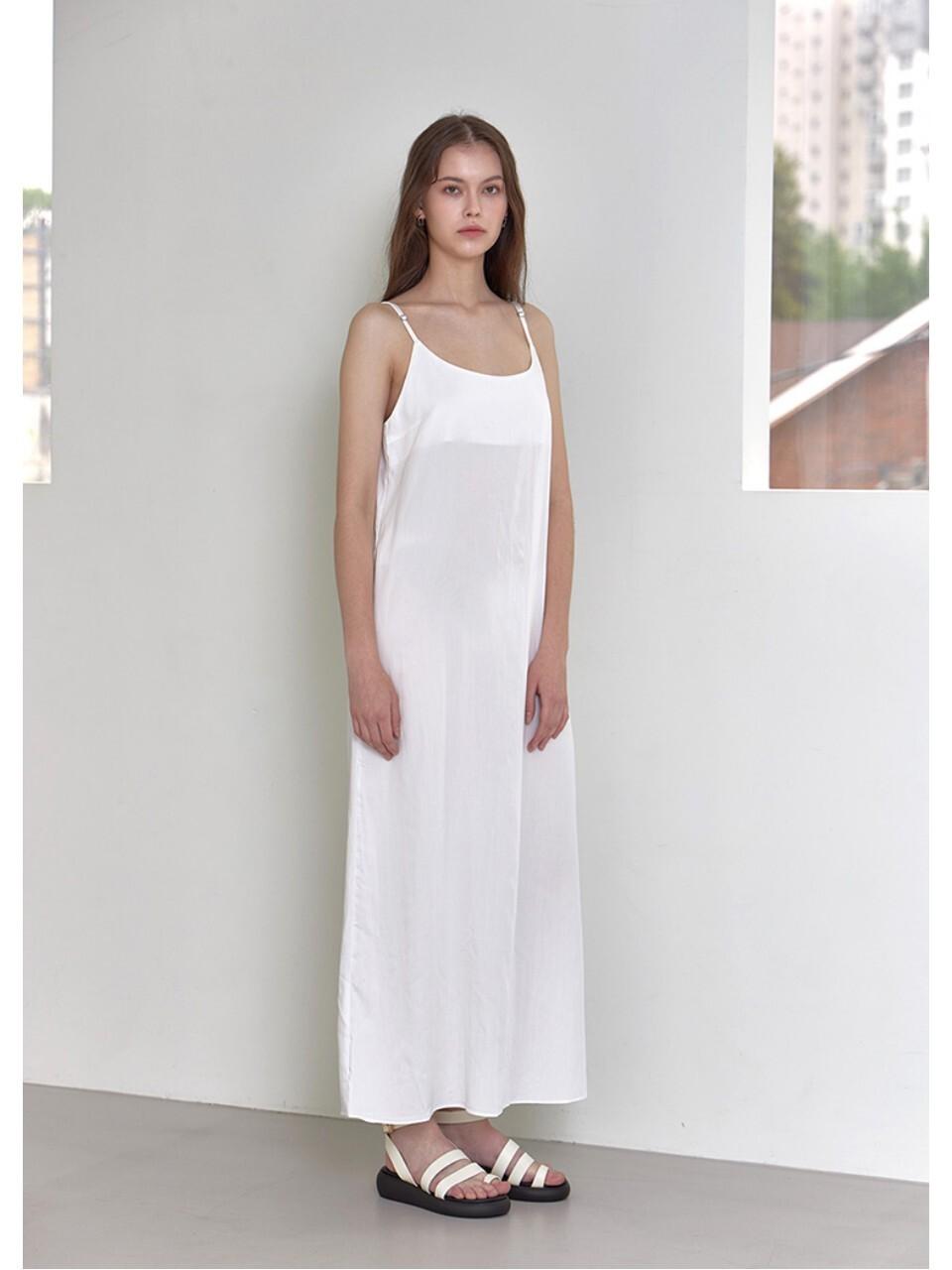 Recur,ecur Layered Dress_white