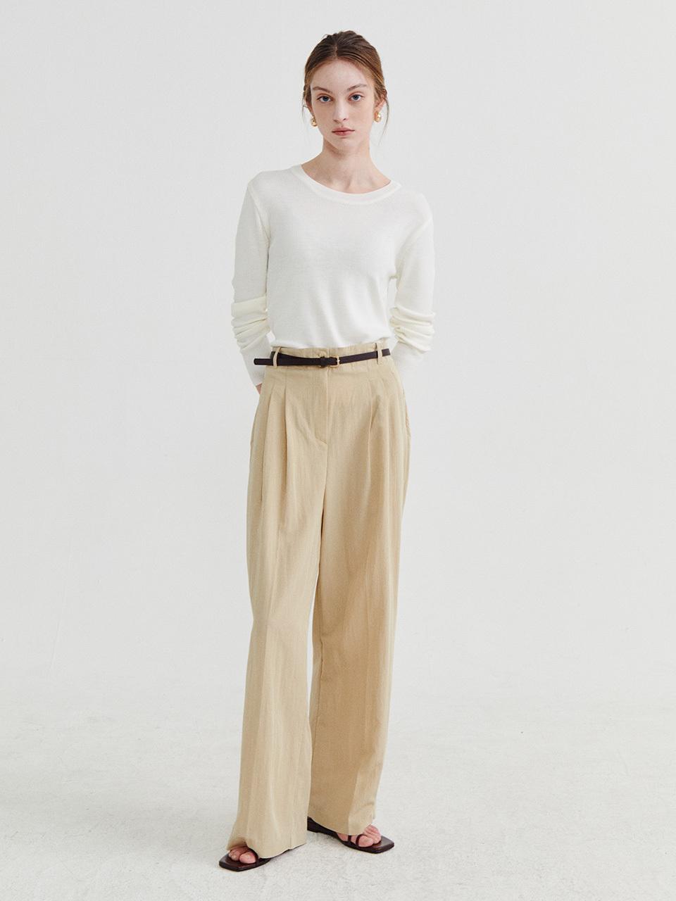 Recur,ecur Lucy Pants Beige