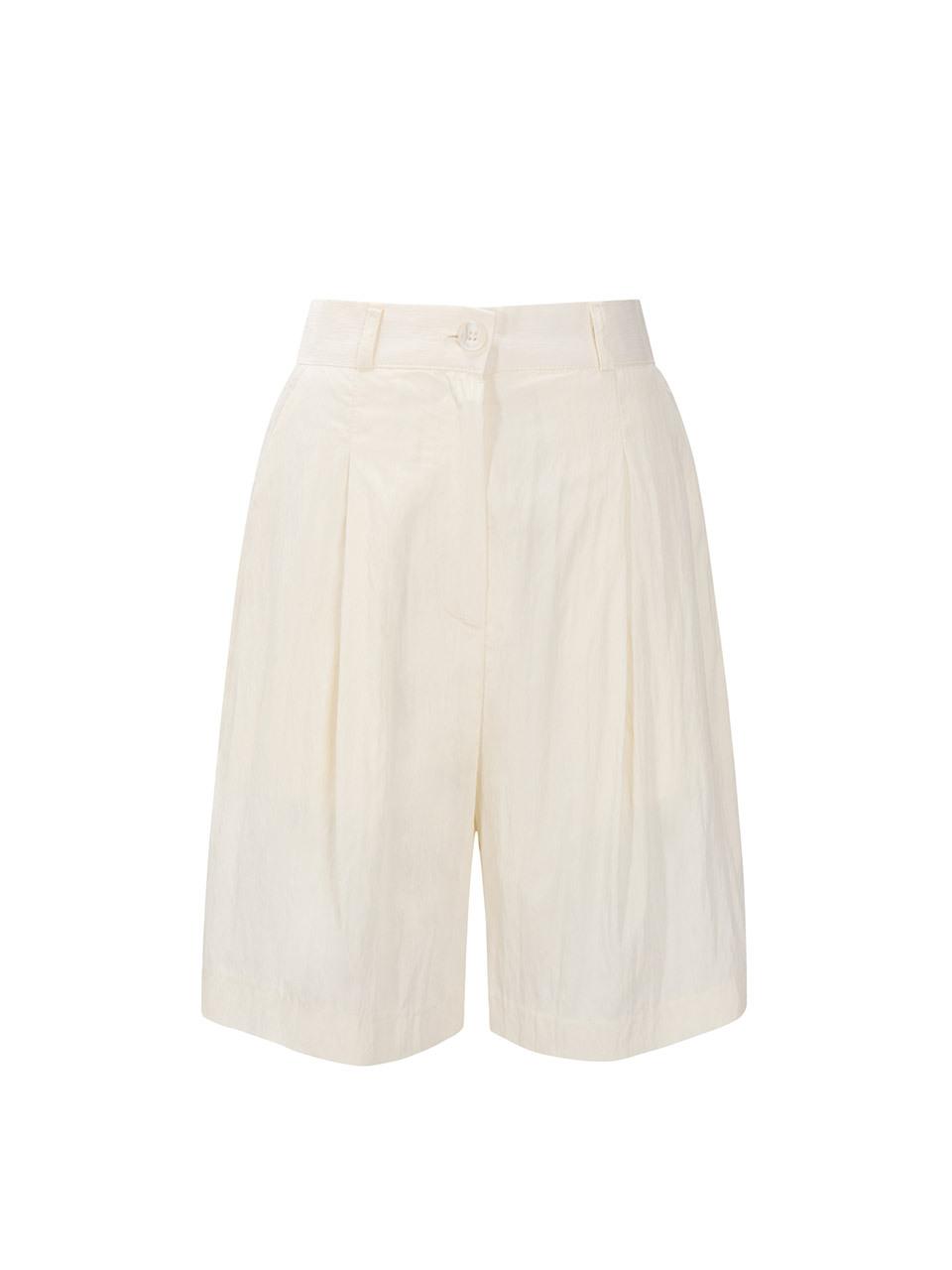Recur,ecur R Bermuda Pants_white
