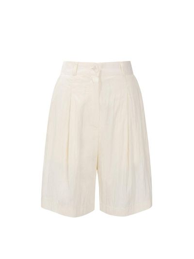 Recur,ecur R Bermuda Pants_white