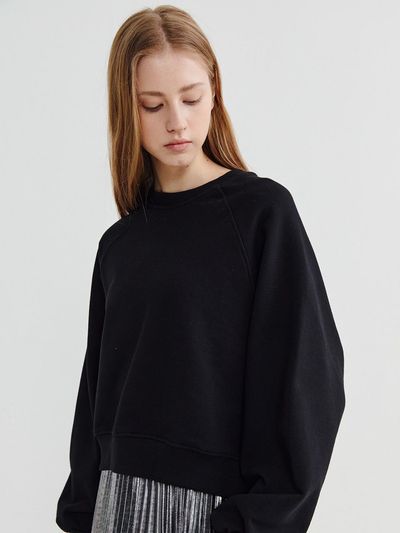 Recur,ecur Signature crop mtm Black