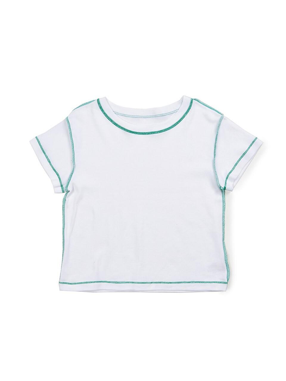 Recur,ecur Stitch T-Shirt_white