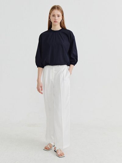 Recur,ecur String blouse Dark navy