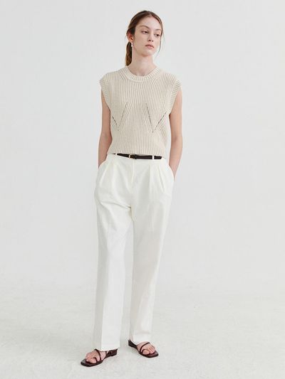 Recur,ecur Twill span slacks
