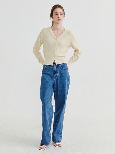 Recur,ecur V-neck knit cardigan