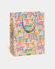 Red Cap Cards Red Cap Cards Red Cap Large Printed Gift Bag in Lots Of at Urban Outfitters - 1