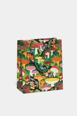 Red Cap Cards Red Cap Cards Red Cap Woodland Mushroom Holiday Gift Bag at Urban Outfitters