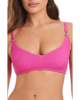 Red Carter Red Carter V Front Bralette Bikini Top