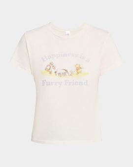 RE/DONE Classic Pooh Friend Graphic-Print T-Shirt
