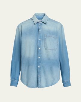 RE/DONE Easy Long-Sleeve Denim Shirt