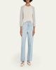 RE/DONE Featherweight Cashmere Baseball Tee - 2