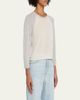 RE/DONE Featherweight Cashmere Baseball Tee - 4